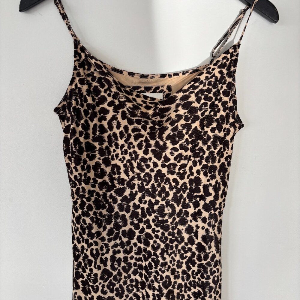 Anthropologie Elyse Printed Bias Slip Dress | Small - Picture 8 of 9